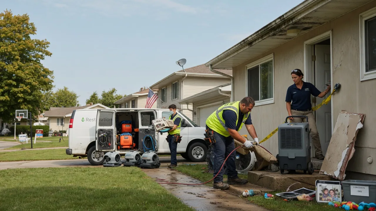 Water Damage Restoration in Mainesburg, PA near me